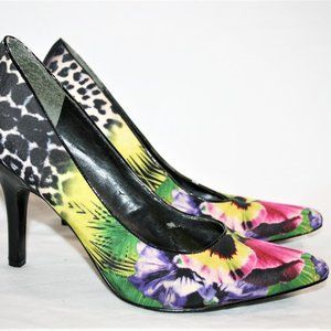Nine West MuNlticolor Fabric Pumps  Size 11 M